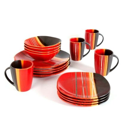 Dinnerware Set of 16 Plates and Dishes - Image 3