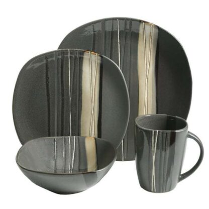 Dinnerware Set of 16 Plates and Dishes - Image 4