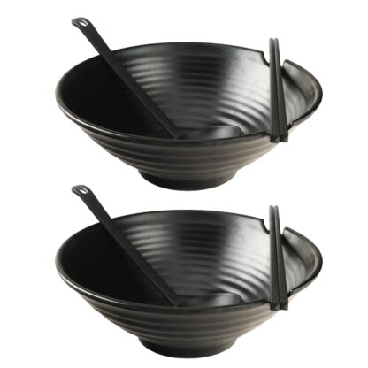 Black Noodles Soup Bowl - Image 2