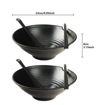 Black Noodles Soup Bowl - Image 3