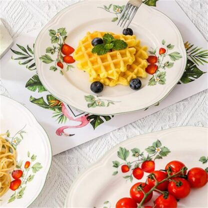 Home Decor and Kitchen Snack Plate - Image 2