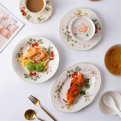 Home Decor and Kitchen Snack Plate