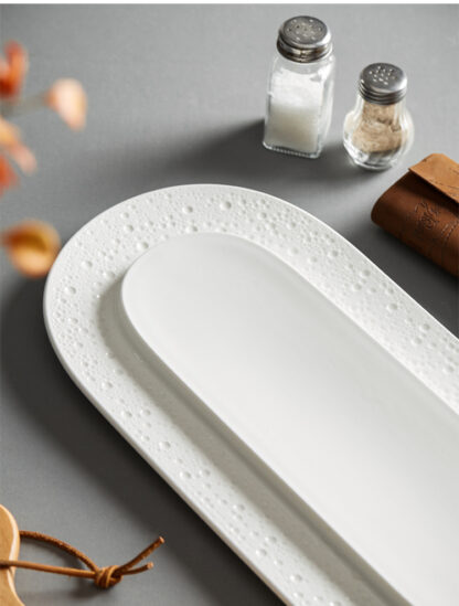 Modern Ceramic Dinner Plate - Image 2