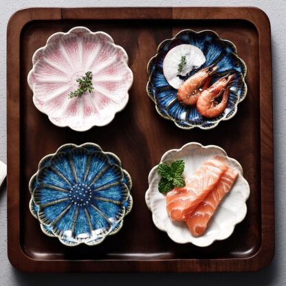 Mini Ceramic Snack Plates - Image 2
