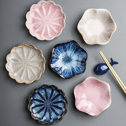 Mini Ceramic Snack Plates
