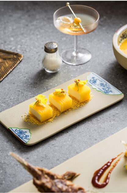 Ceramic Rectangular Dining Tableware - Image 4
