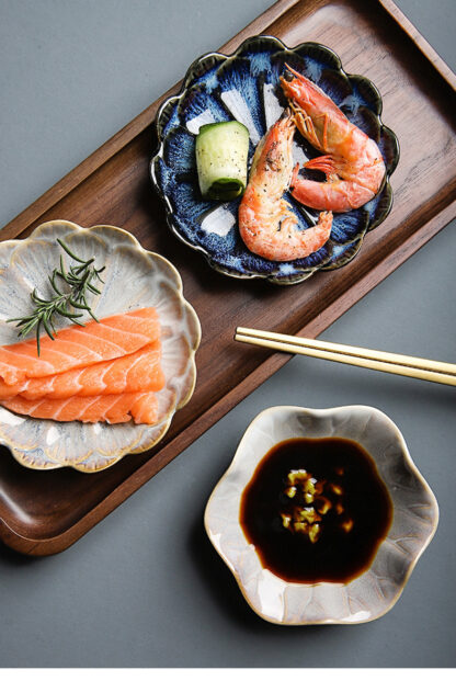 Mini Ceramic Snack Plates - Image 4
