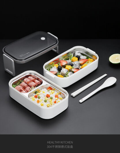 Portable 2-Layer Lunch Box - Image 5