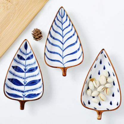 Ceramic Leaf Sauce Tray - Image 4
