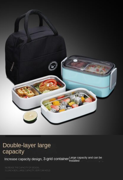 Portable 2-Layer Lunch Box - Image 4