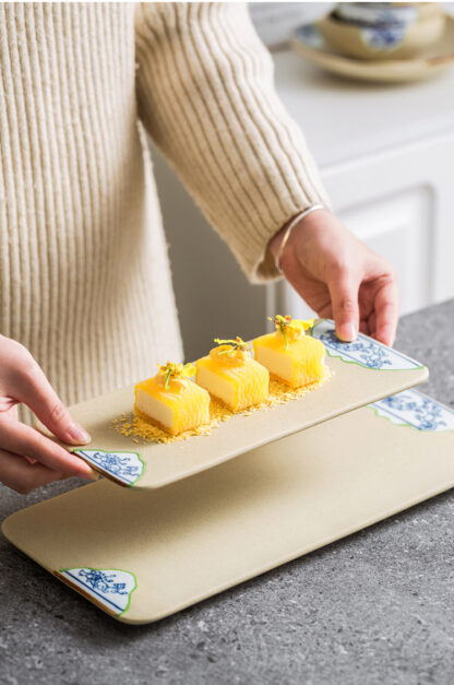 Ceramic Rectangular Dining Tableware - Image 2