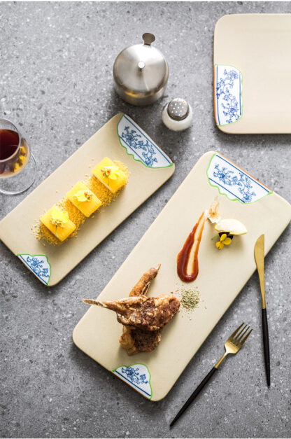 Ceramic Rectangular Dining Tableware