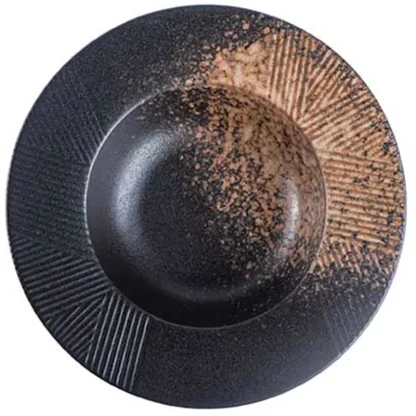 Oversized Ceramic Dinner Plates - Image 2