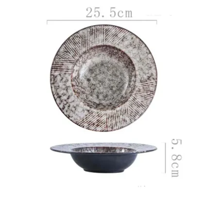 Oversized Ceramic Dinner Plates - Image 6