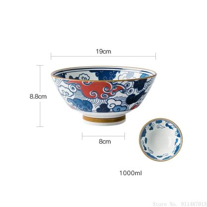 Ceramic Ramen Salad Bowl - Image 3