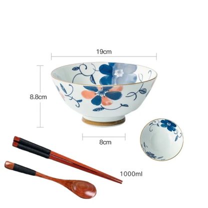 Ceramic Ramen Salad Bowl - Image 7