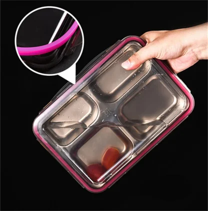 Leakproof Divided Meal Tray - Image 6