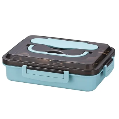 Sealed Lunch Box with Cutlery Storage