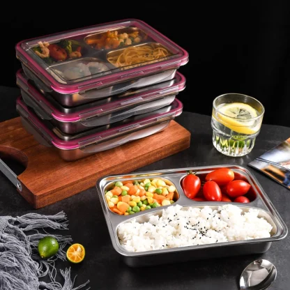 Leakproof Divided Meal Tray - Image 3