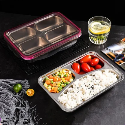 Leakproof Divided Meal Tray - Image 4