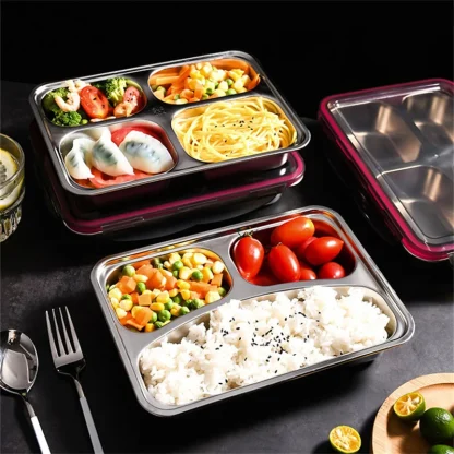 Leakproof Divided Meal Tray - Image 5