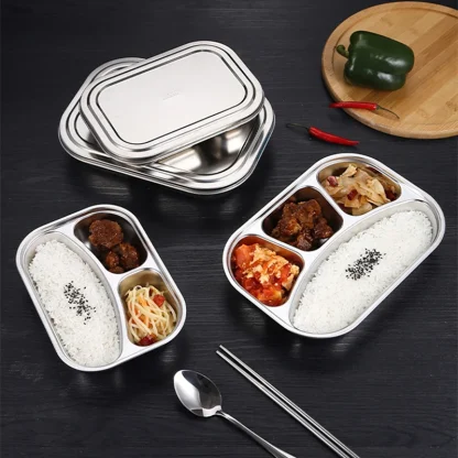 Multi-Grid Stainless Food Box - Image 2