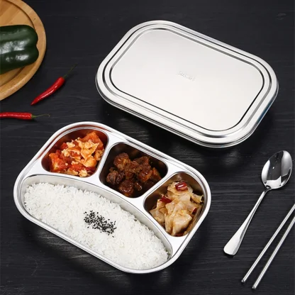 Multi-Grid Stainless Food Box